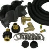 1" Hose Kit Double O-ring At Flow Center And 1" FPT Heat Pump Connections
