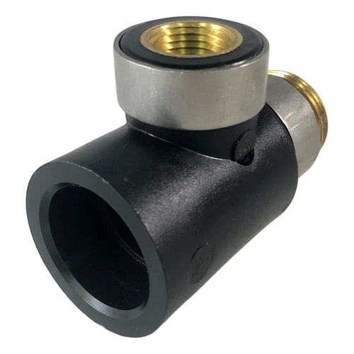 Socket Fusion Heat Pump Tee - 1" Fusion X 1" MPT H.P. X 1/2" FPT For P/T Plug 5 Socket Fusion Heat Pump Tee - 1" Fusion X 1" MPT H.P. X 1/2" FPT For P/T Plug - Image 3