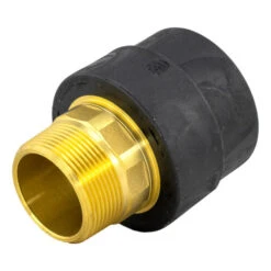 Brass Adapter - 1¼" Fusion X 1¼" Male Pipe Thread