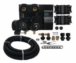FL Panel Mount Pressurized 2 Pump Variable Speed Flow Center - Grundfos UPMXL & UPS 26-99 Pumps - Temp Controller