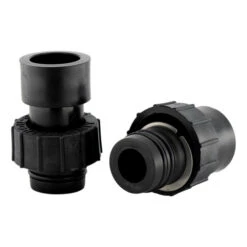 Flo-Link Double O-Ring X 1" HDPE Socket Fusion Adapters -- Set Of 2