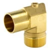 Brass Adapter - 2" Male Pipe Thread Elbow X 2" Hose Barb With Fitting For PT Port -Tool Gear Shop GF 34491 19487.1677859096