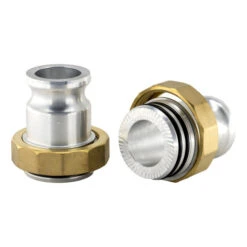 Flo-Link XL Double O-Ring X 1-1/2" Aluminum CAM Adapters - Set Of 2