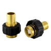 Flo-Link Double O-Ring X 1" Brass Barb Adapter Set With Check Valves -Tool Gear Shop GF 3490 79620.1677859332