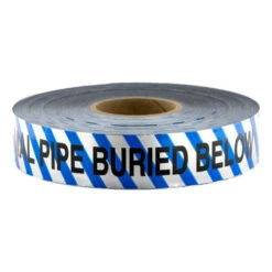 Underground Caution Tape - CAUTION GEOTHERMAL PIPE BURIED BELOW