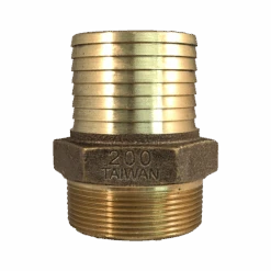 Brass Straight Adapter - 2" Male Pipe Thread X 2" Barb -Tool Gear Shop Photo Jul 06 2 15 52 PM 43675.1619463664