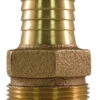 Brass Straight Adapter - 1¼" Male Pipe Thread X 1" Barb -Tool Gear Shop bbma56 50156.1565612054