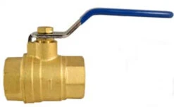 Brass Ball Valve - 1-1/4" Female Pipe Thread - Full Port