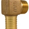 Brass Hydrant Elbow - 1" Male Pipe Thread X 1" Barb -Tool Gear Shop be5 88172.1602587238