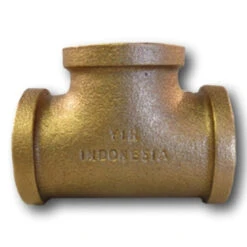 Bronze Threaded Tee 1-1/4" -Tool Gear Shop btt5 1 clipped rev 1 43734.1546893429