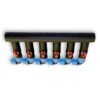 PVC Compression Manifold - Angle Header - 1-1/4" PVC Inlet X (6) 3/4" PE Outlets -Tool Gear Shop mn64a6 1 23410.1565610492